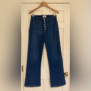 PAIGE Leenah High Waisted Wide Leg Jeans